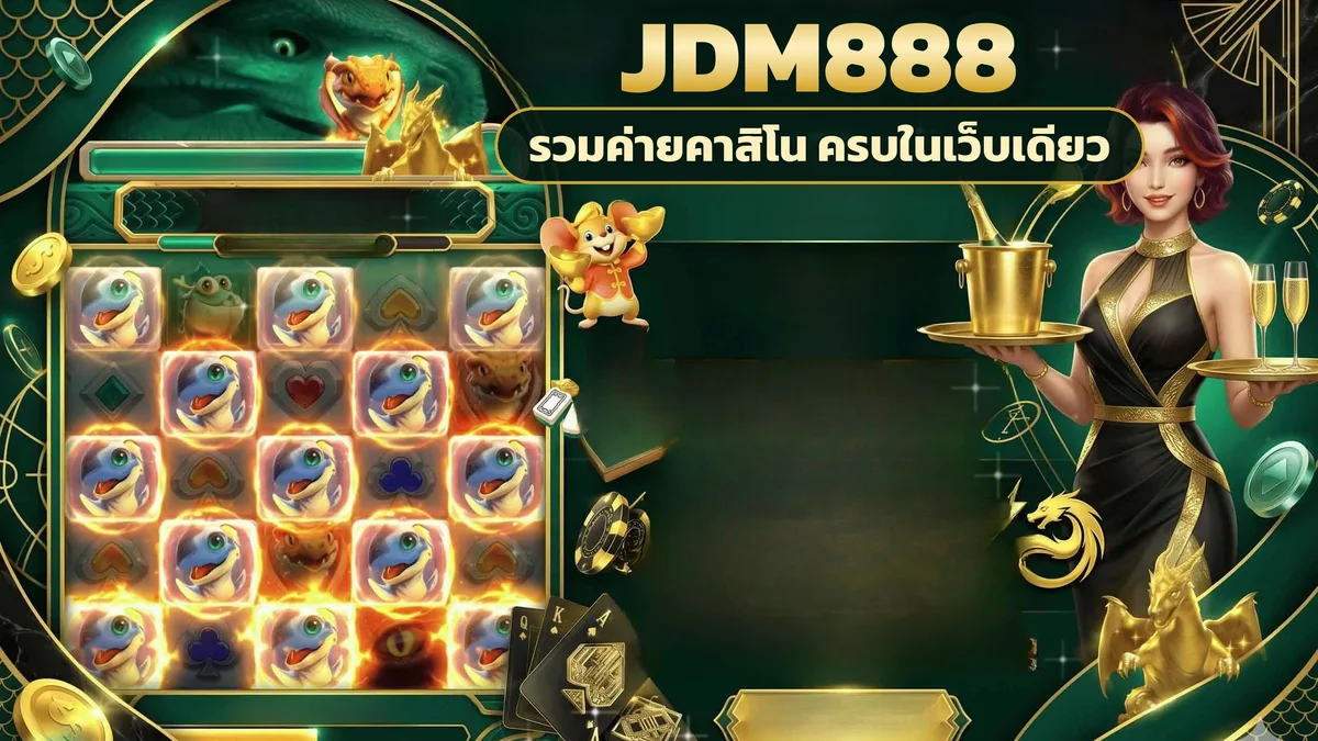 ภาพปกบทความ jdm888 สลับสล็อตกับคาสิโน เปิดเกมหลายอารมณ์โดยไม่ต้องอยู่หมวดเดิมทั้งคืน